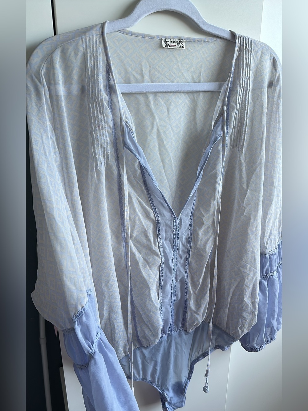 Free people bodysuit blouse